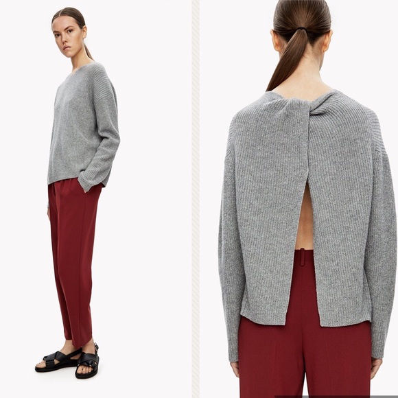 Theory Cashmere Twylina Split 